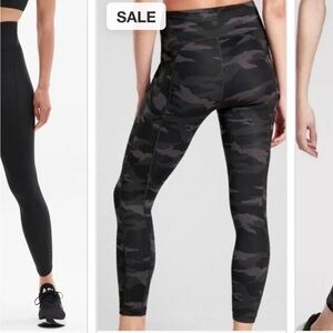 Athleta Black Camo Leggings
